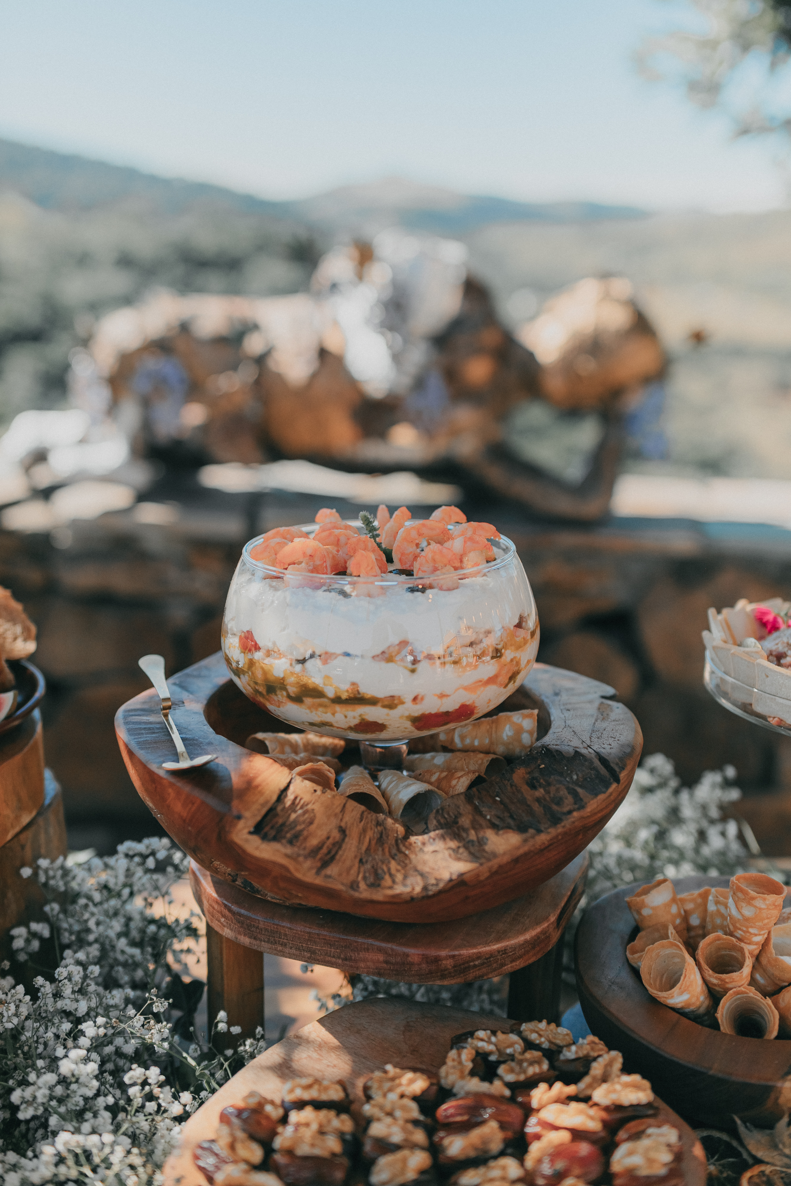 Café com menta gastronomia para eventos — Foto 1